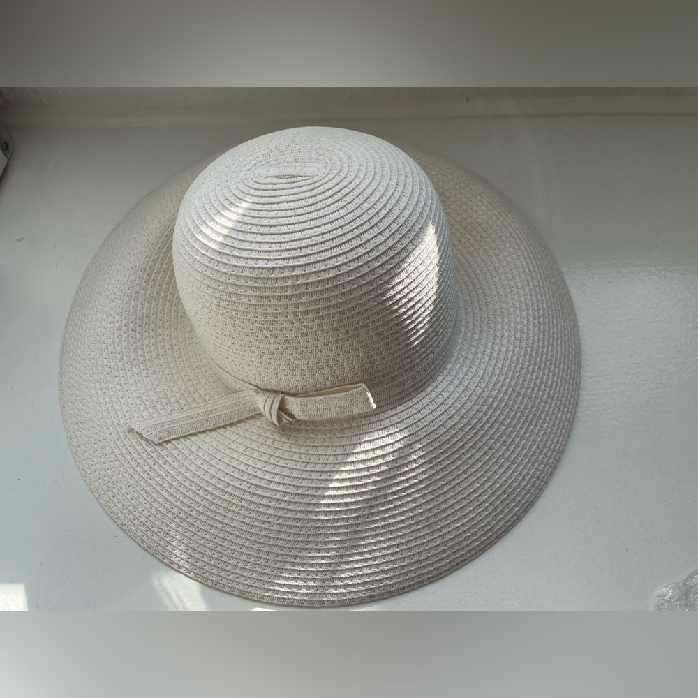Nordstrom packable floppy hat white one size